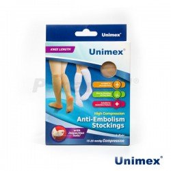 Unimex Anti-Embolism Stockings Knee High Flesh